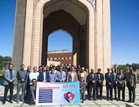 آغاز هفته ملی سلامت با ادای احترام کارکنان مرکز بهداشت بیرجند به مقام شامخ شهدا